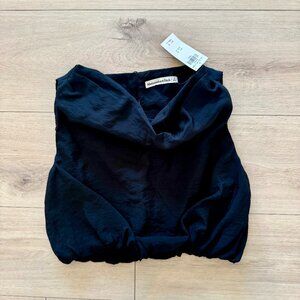 Abercrombie Cowl Neck Crop Top